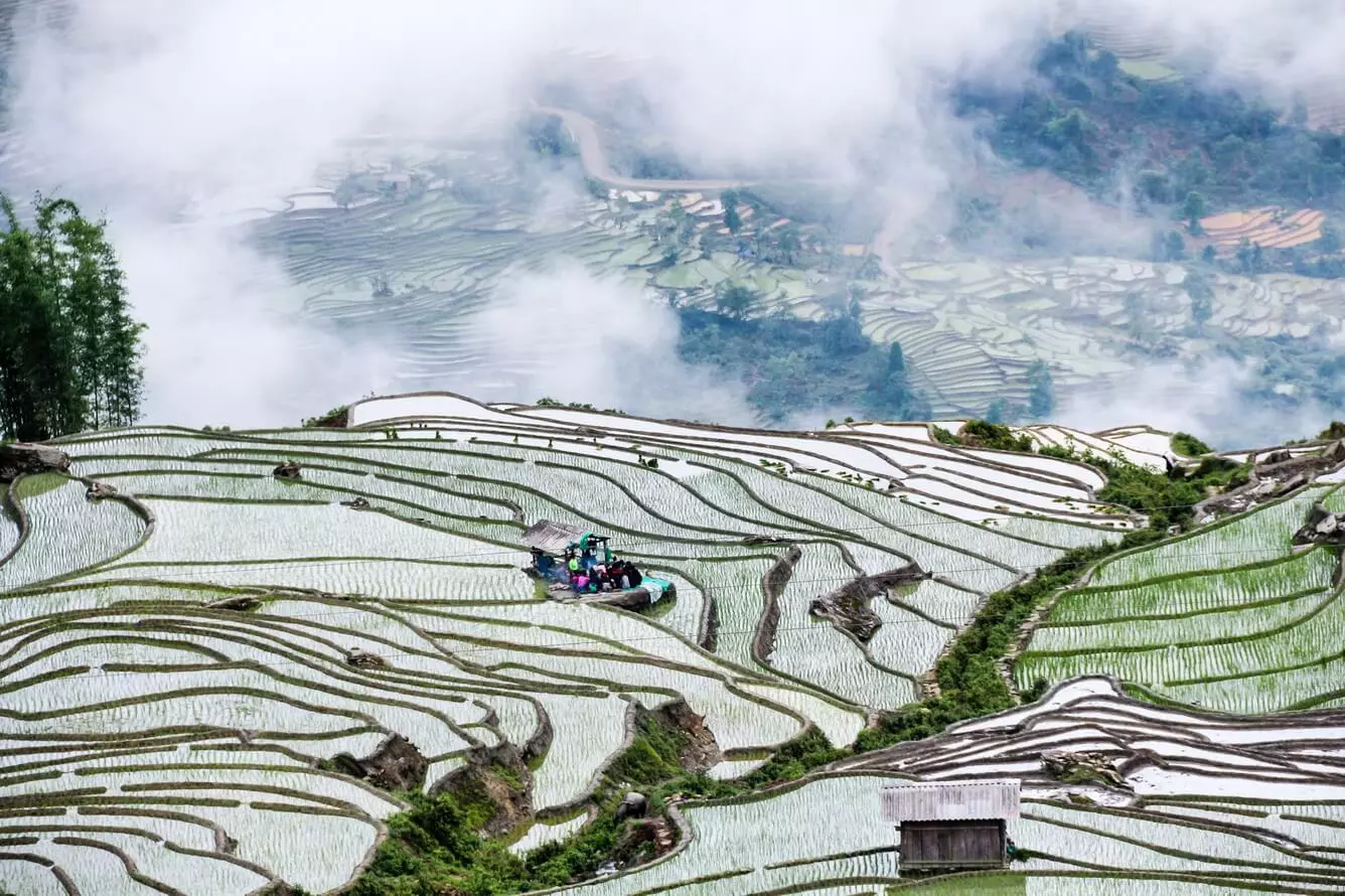 Khoảnh khắc giao mùa Sapa