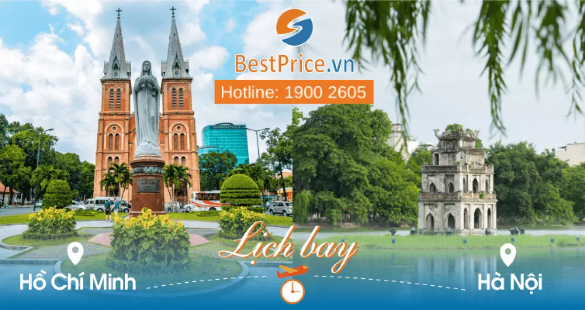 Tra cứu lịch bay Sài Gòn - Hà Nội tại BestPrice