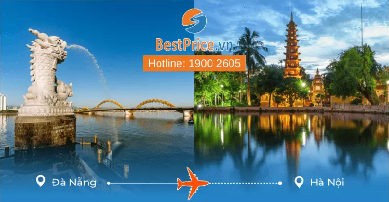 Đặt vé máy bay từ Đà Nẵng đi Hà Nội