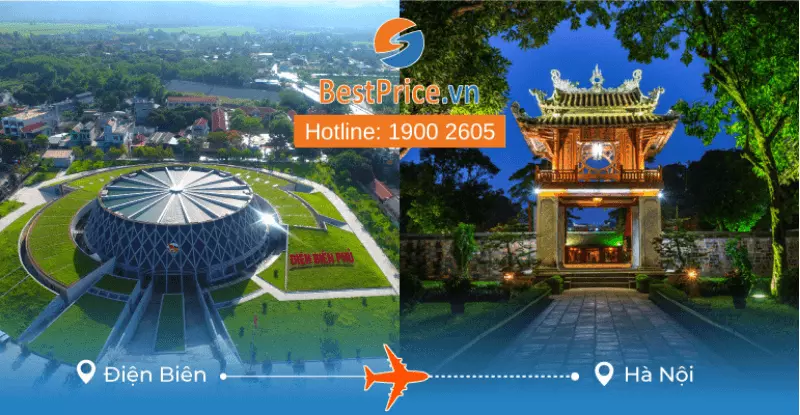 Đặt vé máy bay Điện Biên đi Hà Nội