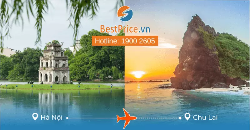 Đặt vé máy bay Hà Nội - Chu Lai