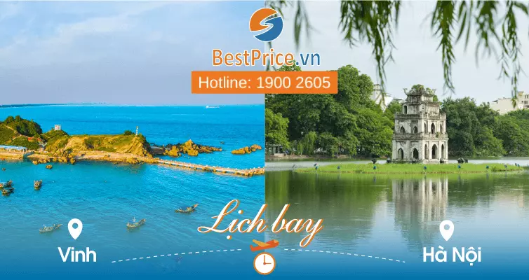 Đặt vé máy bay Vinh đi Hà Nội