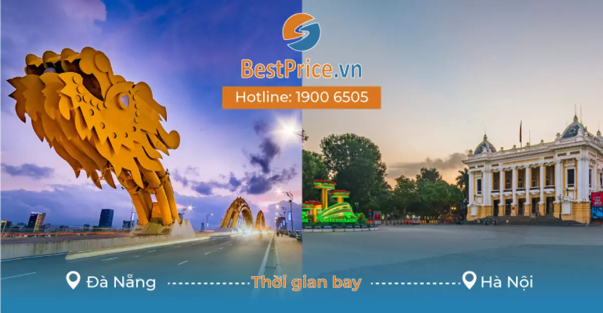 Thời gian bay từ Đà Nẵng đi Hà Nội mất bao lâu?