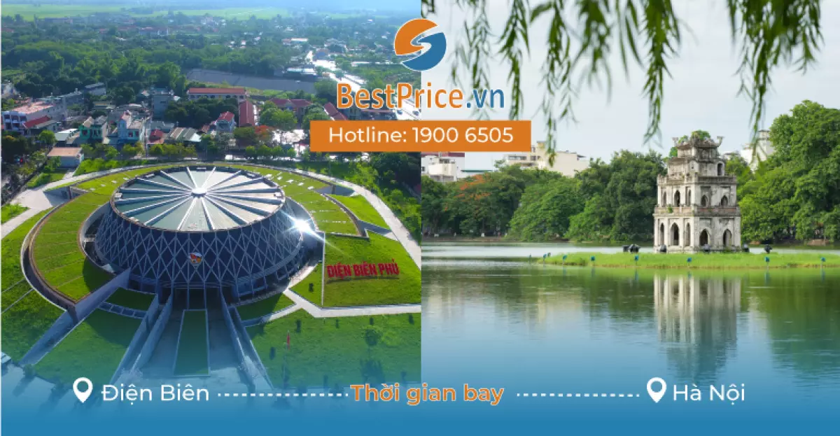 Thời gian bay từ Điện Biên đến Hà Nội mất bao lâu?