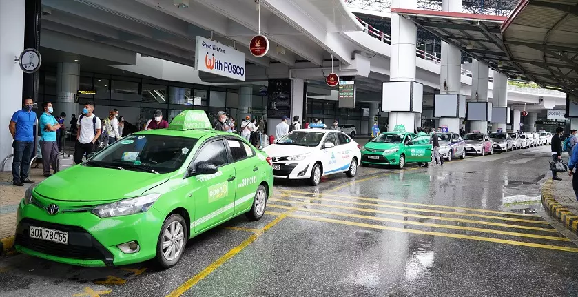 Taxi tại sân bay Nội Bài