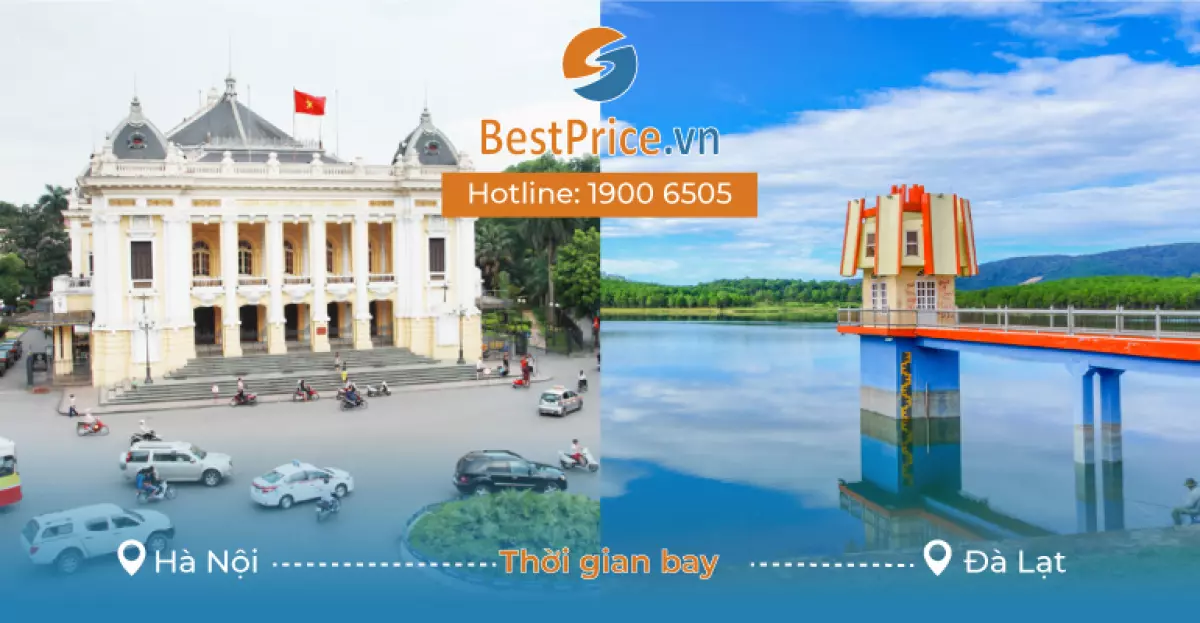 Thời gian bay từ Hà Nội đến Đà Lạt mất bao lâu