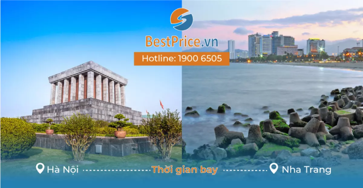 Thời gian bay từ Hà Nội tới Nha Trang mất bao lâu?