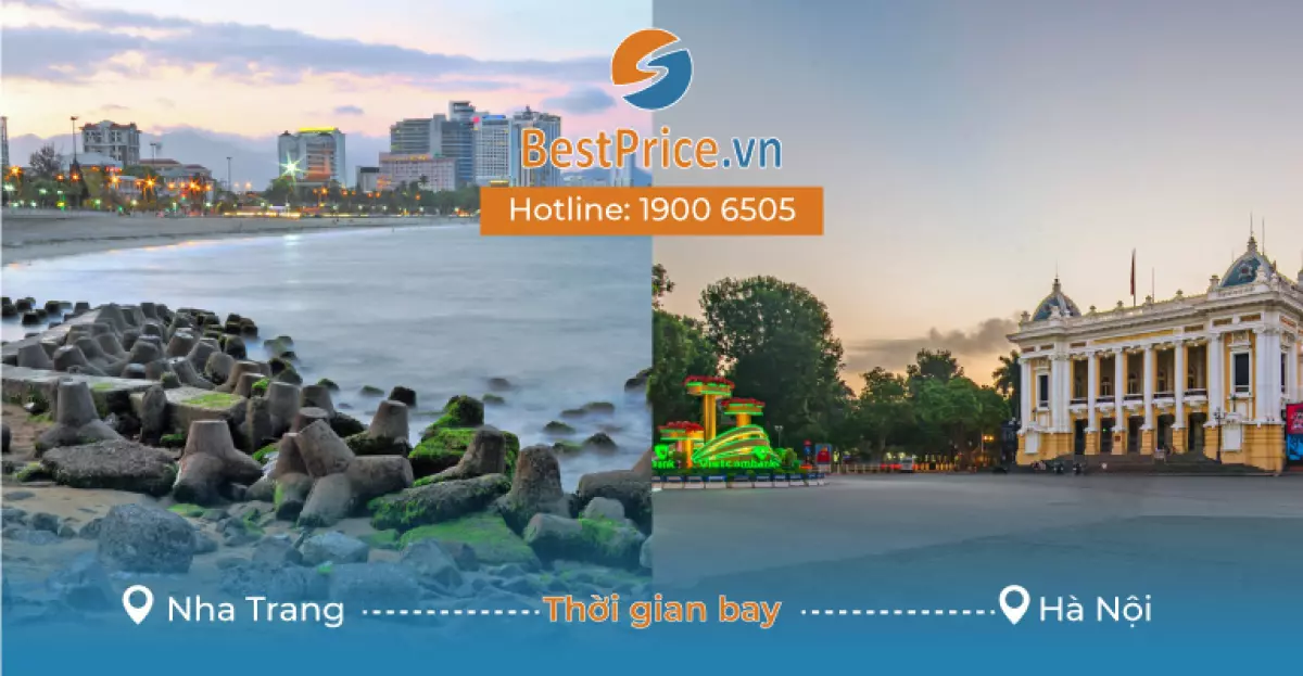 Thời gian bay từ Nha Trang đến Hà Nội