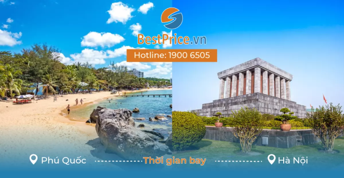 Thời gian bay từ Phú Quốc đi Hà Nội mất bao lâu