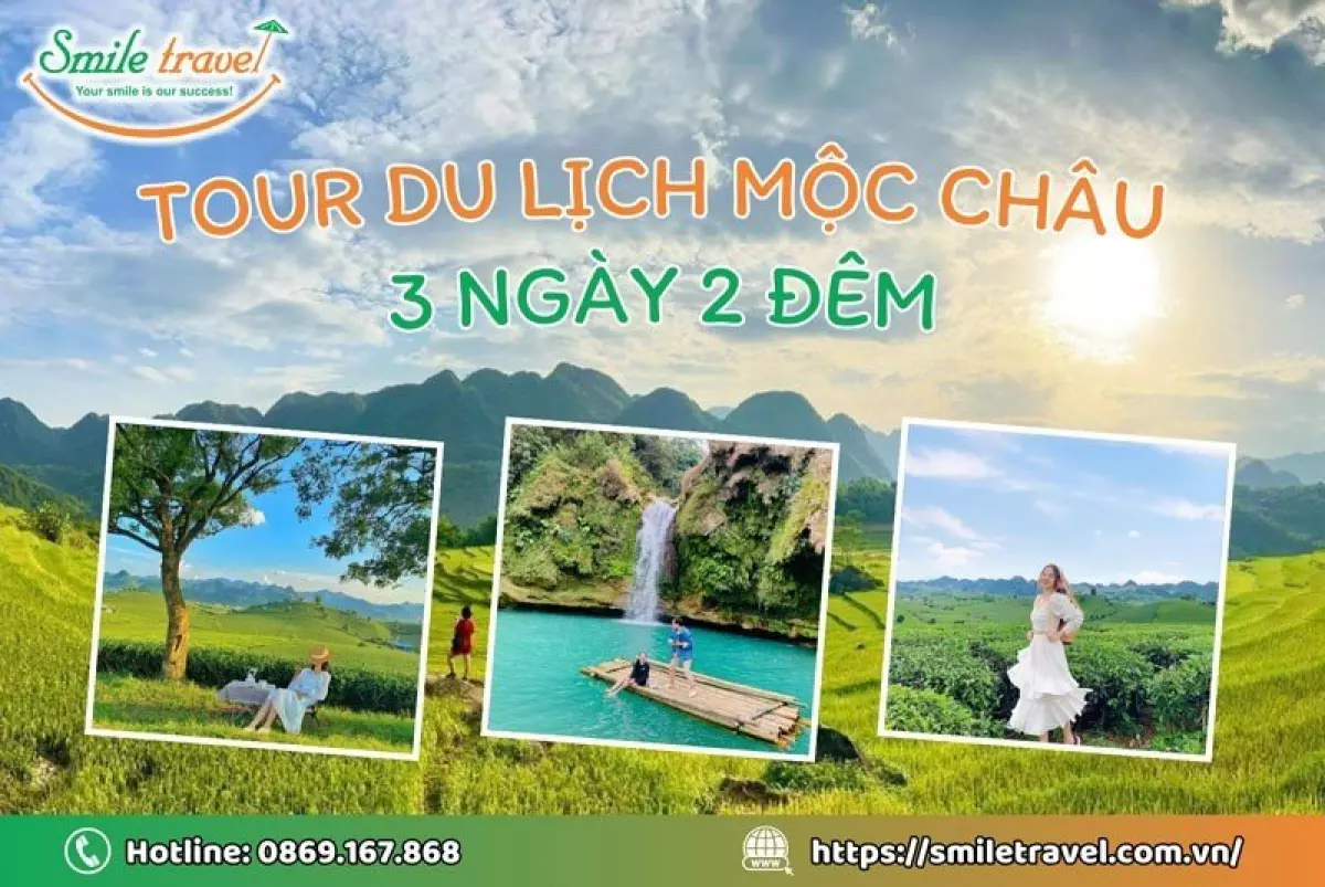 Tour du lịch Mộc Châu 3 ngày 2 đêm