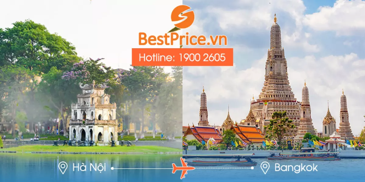 Vé máy bay Hà Nội đi Bangkok