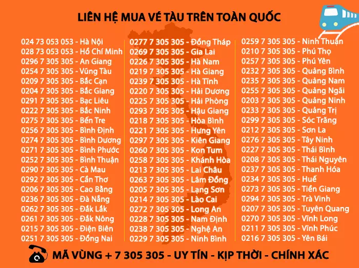 Vé tàu Hà Nội Diêu Trì