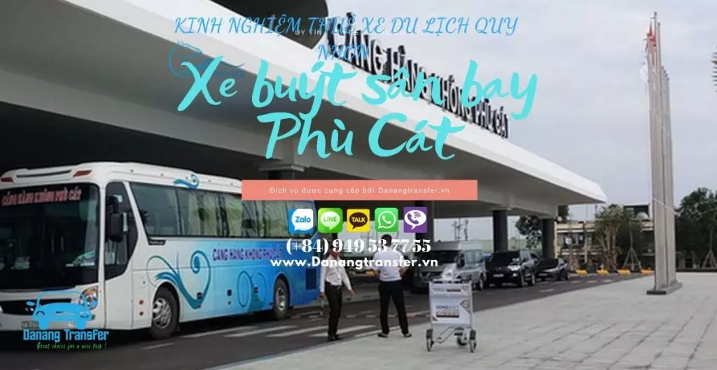 Xe Buýt sân bay Phù Cát về Quy Nhơn