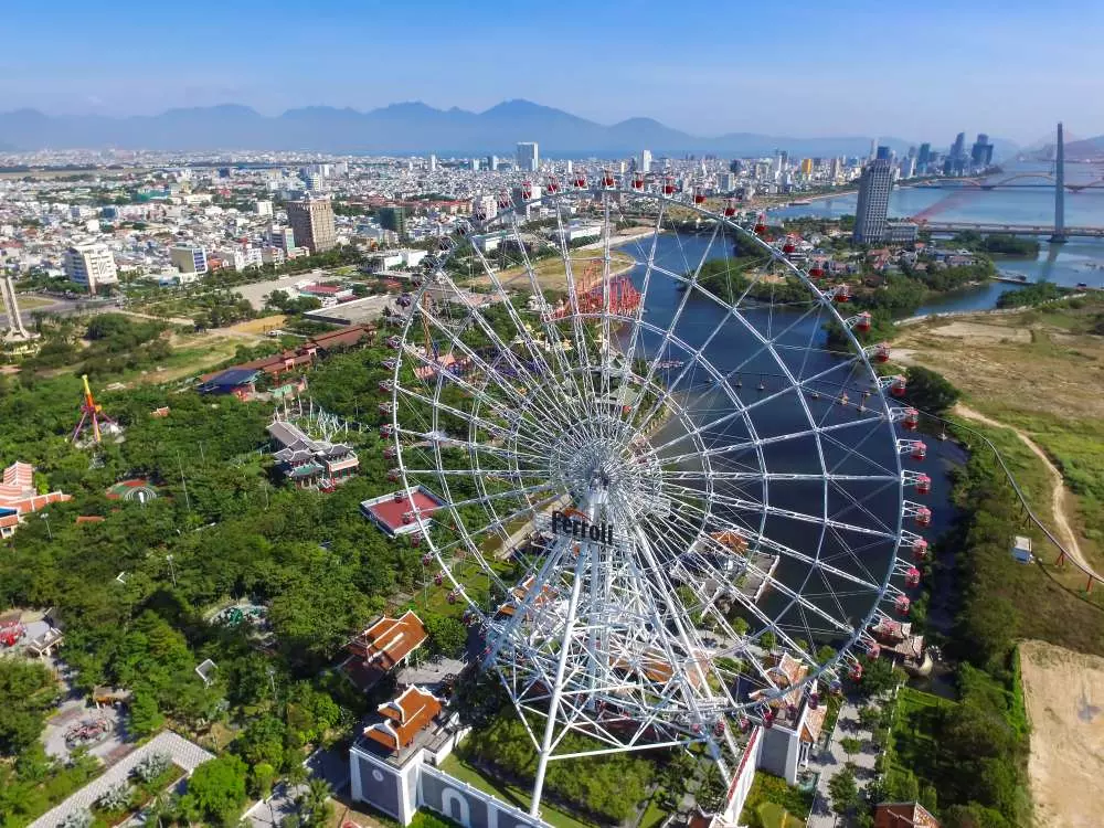 vòng xoay mặt trời ở Asia Park