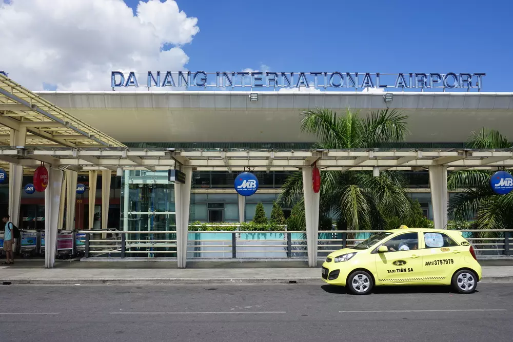 taxi ở sân bay Đà Nẵng