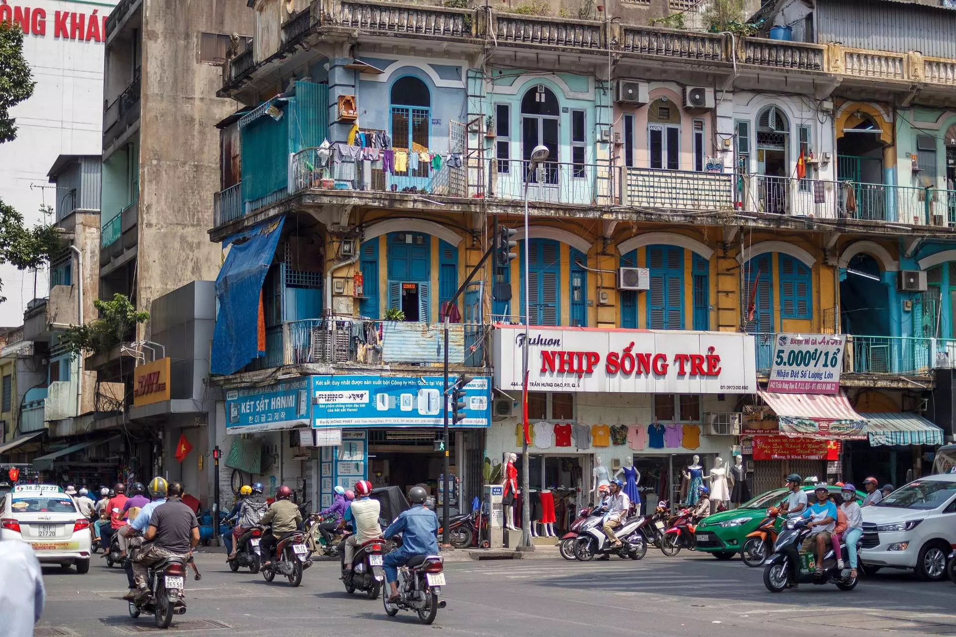 pho nguoi hoa o sai gon