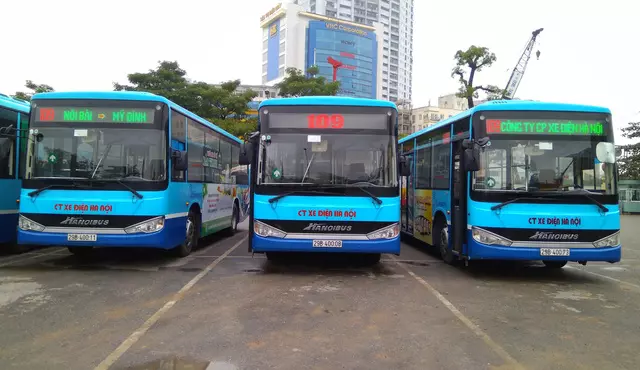 Các tuyến xe bus đi sân bay Nội Bài