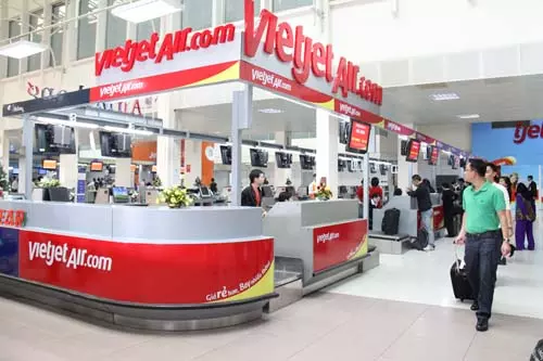 Phòng vé máy bay VietJet Air tại Hà Nội