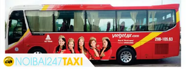 Xe bus sân bay Vietjet Air