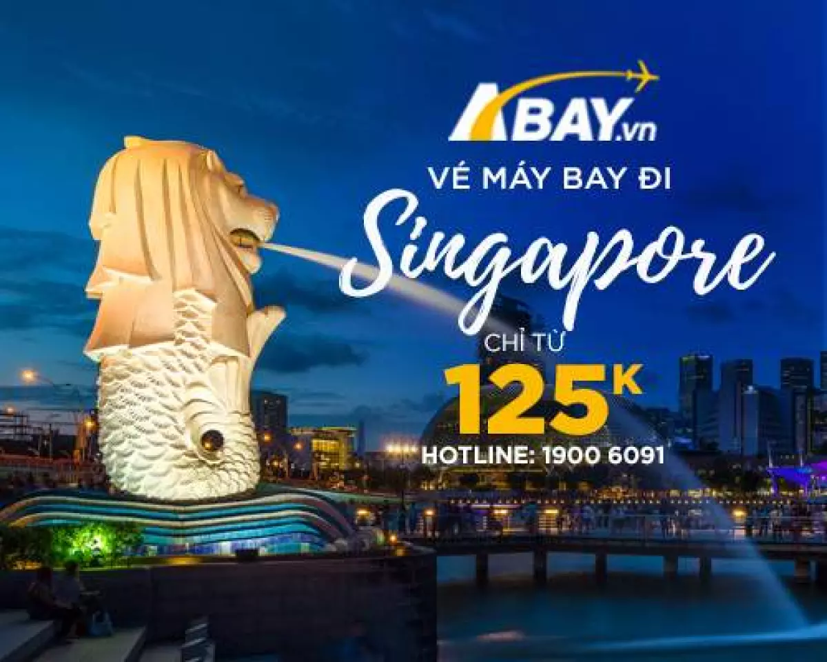 MerLion - biểu tượng du lịch của đảo quốc Singapore