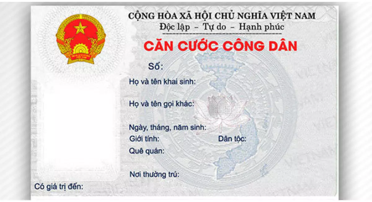 Hướng dẫn làm thẻ căn cước công dân tại Quy Nhơn, Bình Định