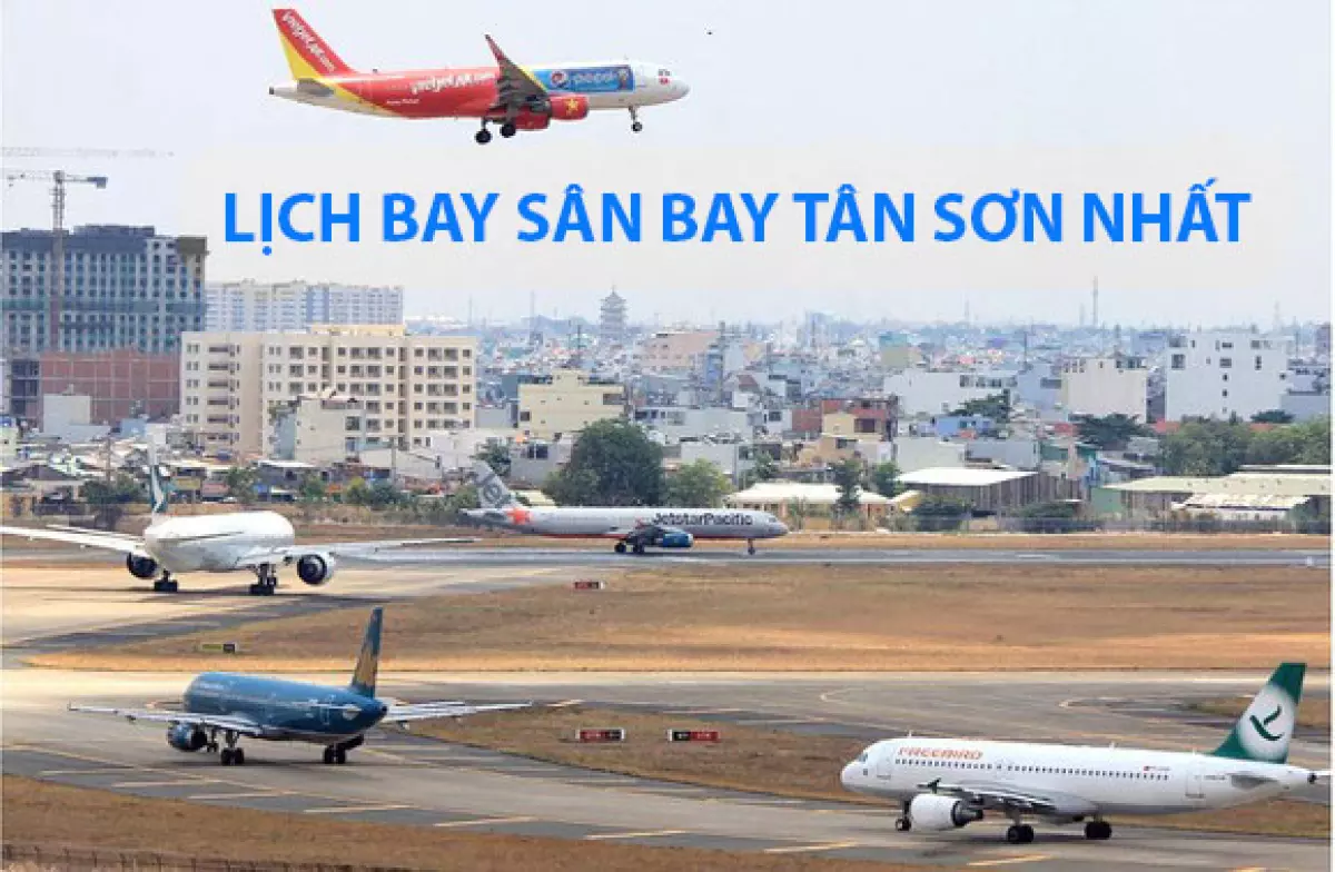 lịch bay sân bay tân sơn nhất