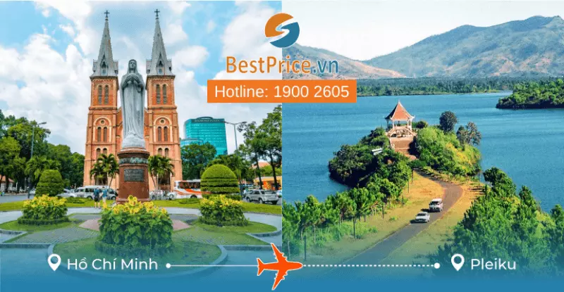 Đặt vé máy bay Sài Gòn đi Pleiku