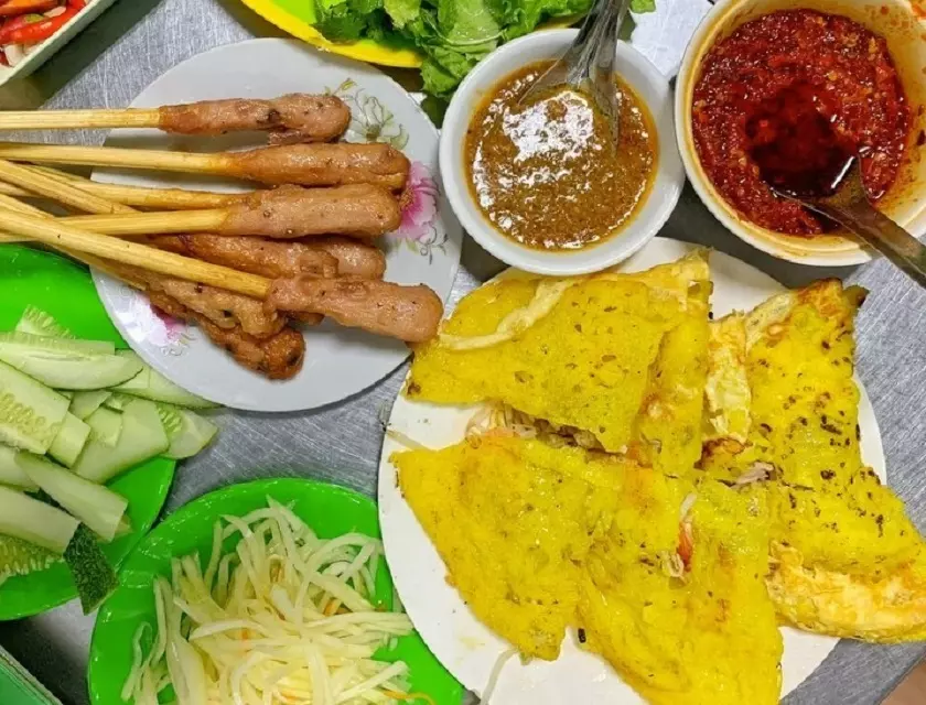 Bánh xèo, nem lụi - Đặc sản Đà Nẵng