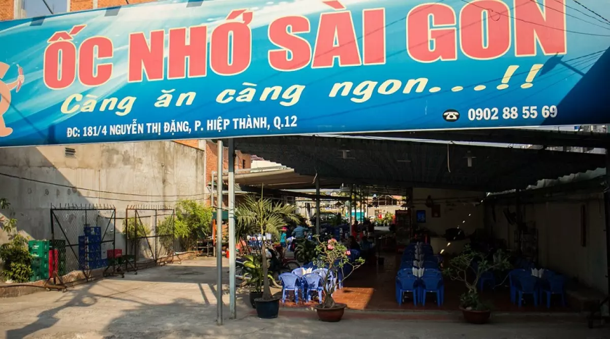 Quán Ốc Nhớ Sài Gòn quận 12