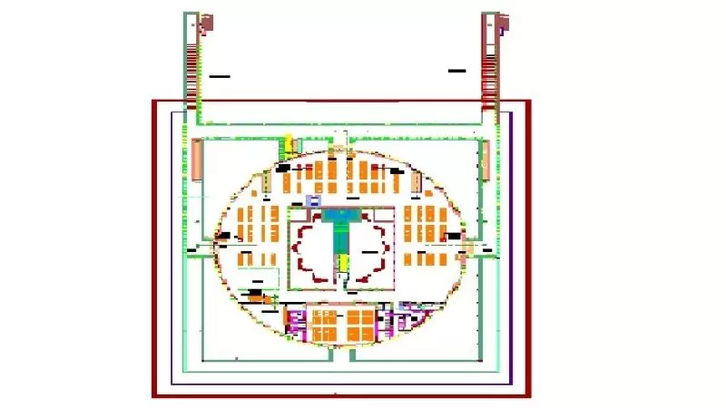 Sơ đồ tầng lửng sân bay Phù Cát