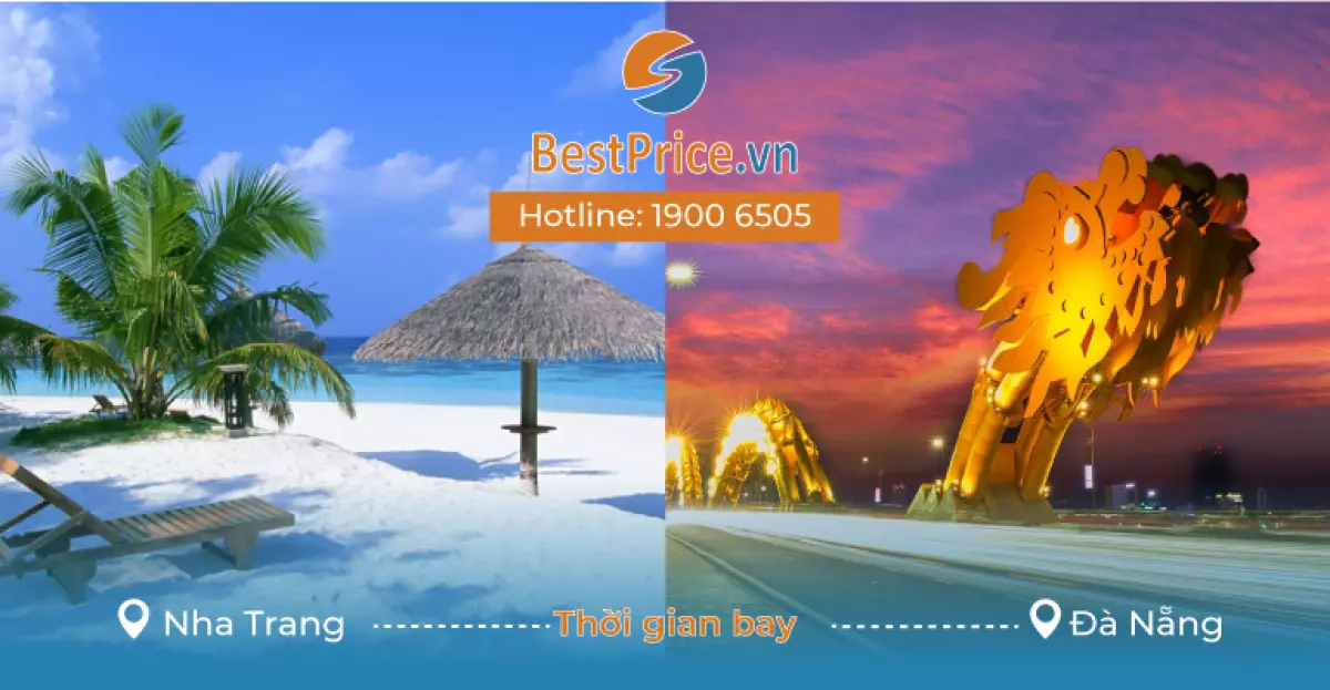 Thời gian bay từ Nha Trang đến Đà Nẵng mất bao lâu?