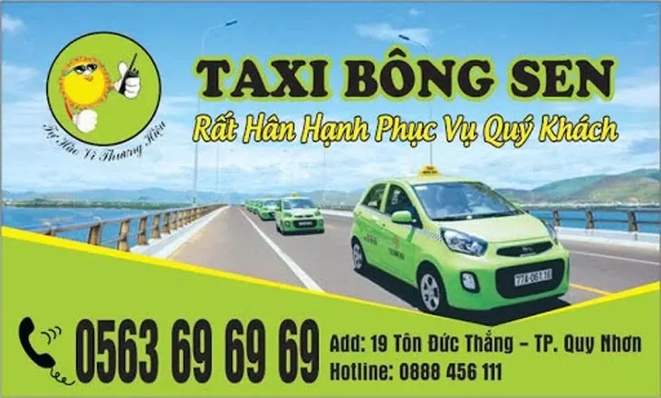 Taxi Bông Sen Quy Nhơn