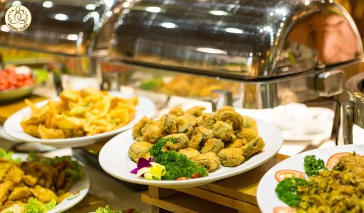 Nhà hàng buffet ngon Hà Nội Buffet chay Hương Thiền