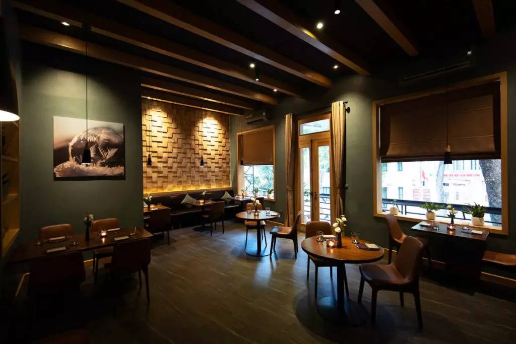 T.U.N.G Dining với kiến trúc Bắc Âu hiện đại