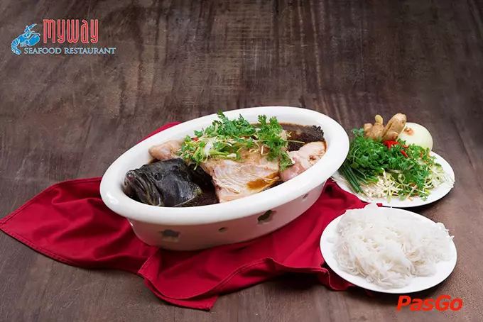 Món ăn tại nhà hàng hải sản My Way Seafood