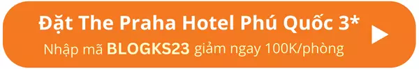 Hồ bơi The Praha Hotel Phú Quốc khi nhìn từ trên cao