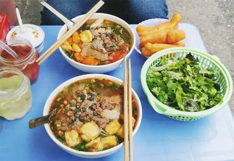 bún riêu hồng phúc