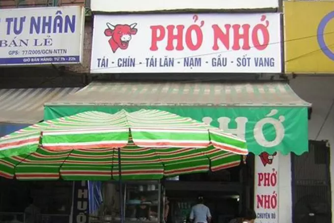 phở ngon Hà Nội phở Nhớ Ba Đình