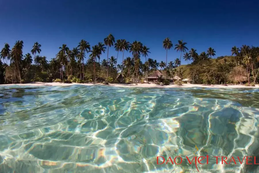 Bãi biển thơ mộng tại Tour Hòn Thơm Phú Quốc