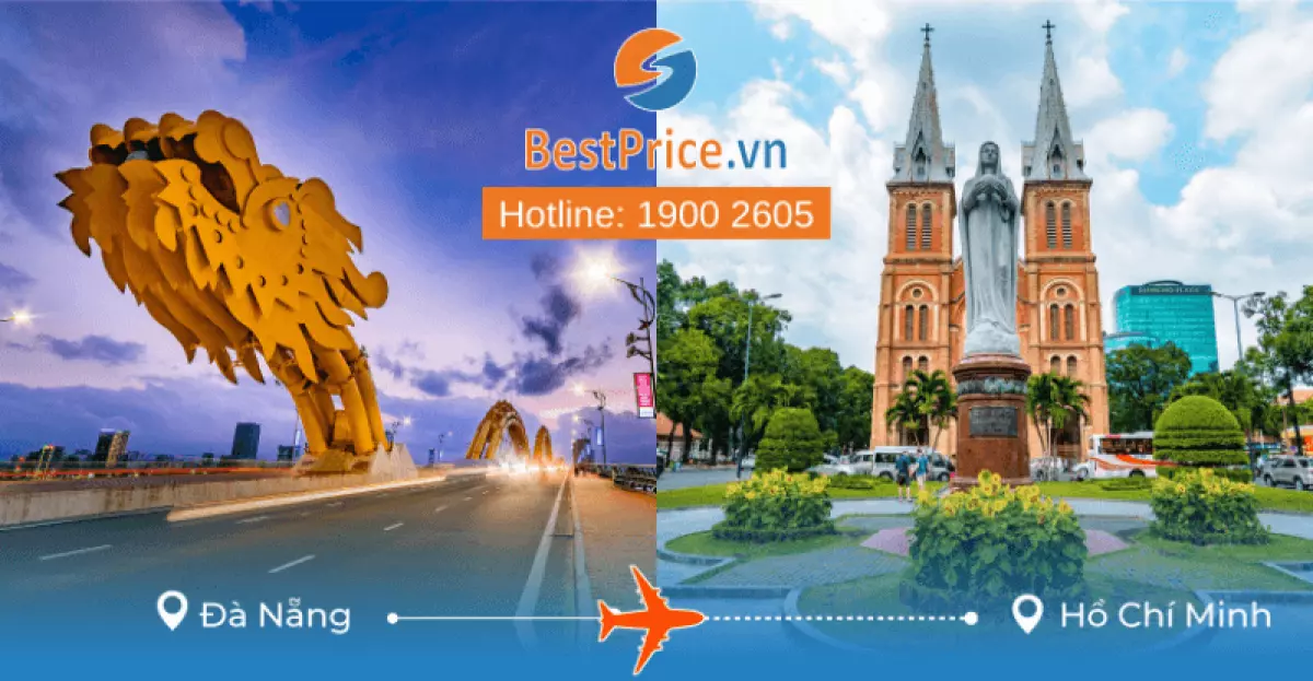 Đặt vé máy bay Đà Nẵng đi Hồ Chí Minh