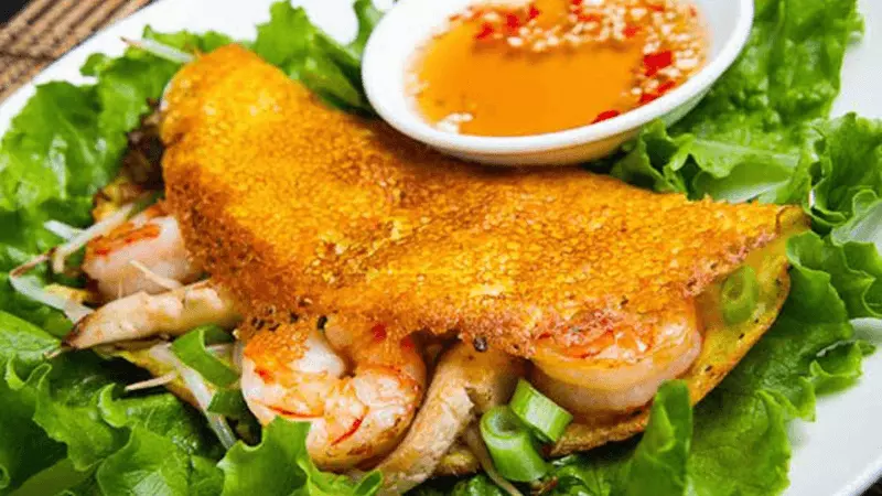 Bánh xèo Vinh đầy hấp dẫn