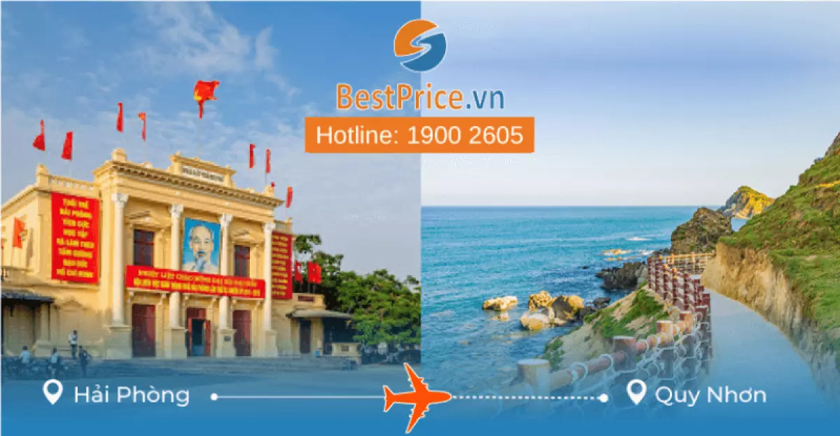 Đặt vé máy bay Hải Phòng đi Quy Nhơn