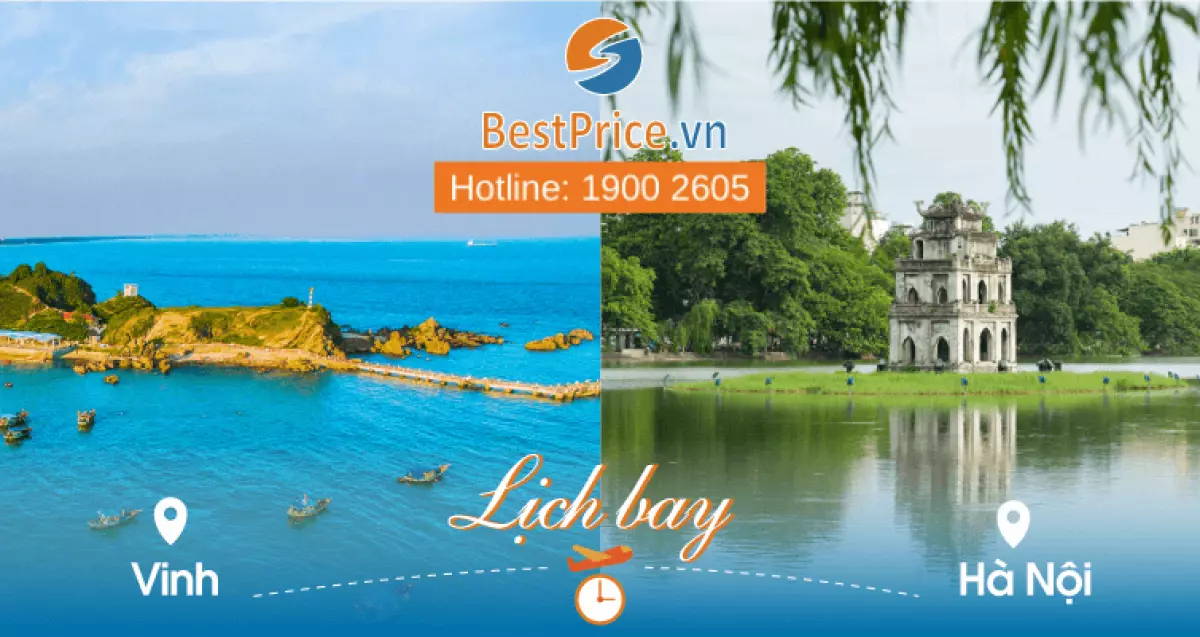 Đặt vé máy bay Vinh đi Hà Nội