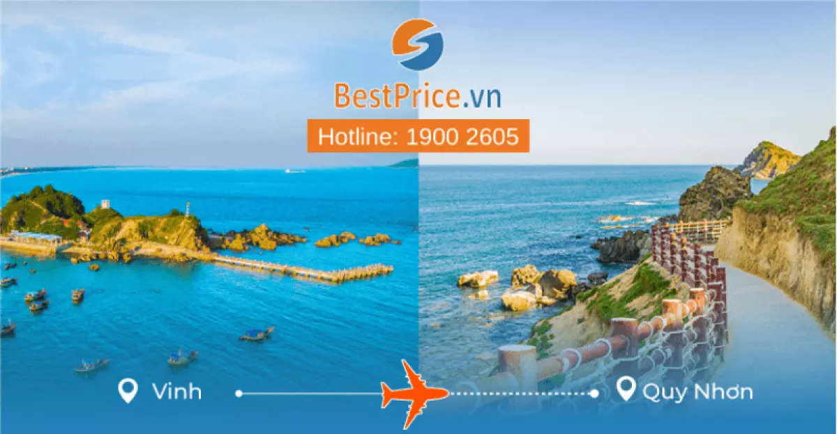 Đặt vé máy bay Vinh đi Quy Nhơn