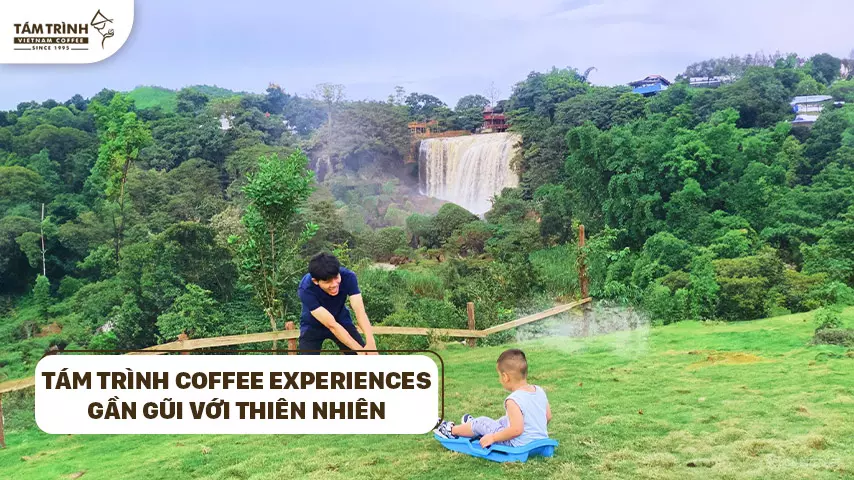 Tám Trình Coffee Experiences sở hữu tầm nhìn cực rộng và gần gũi với thiên nhiên