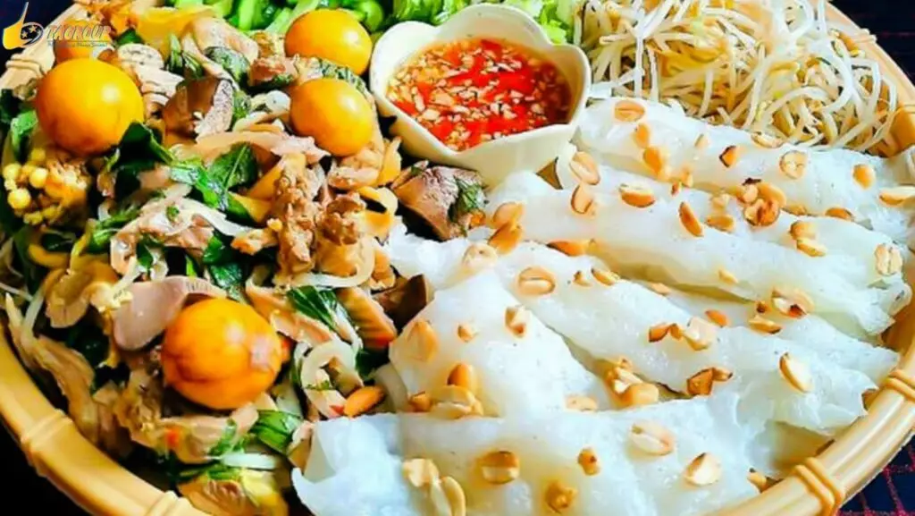 Bánh ướt lòng gà Đà Lạt