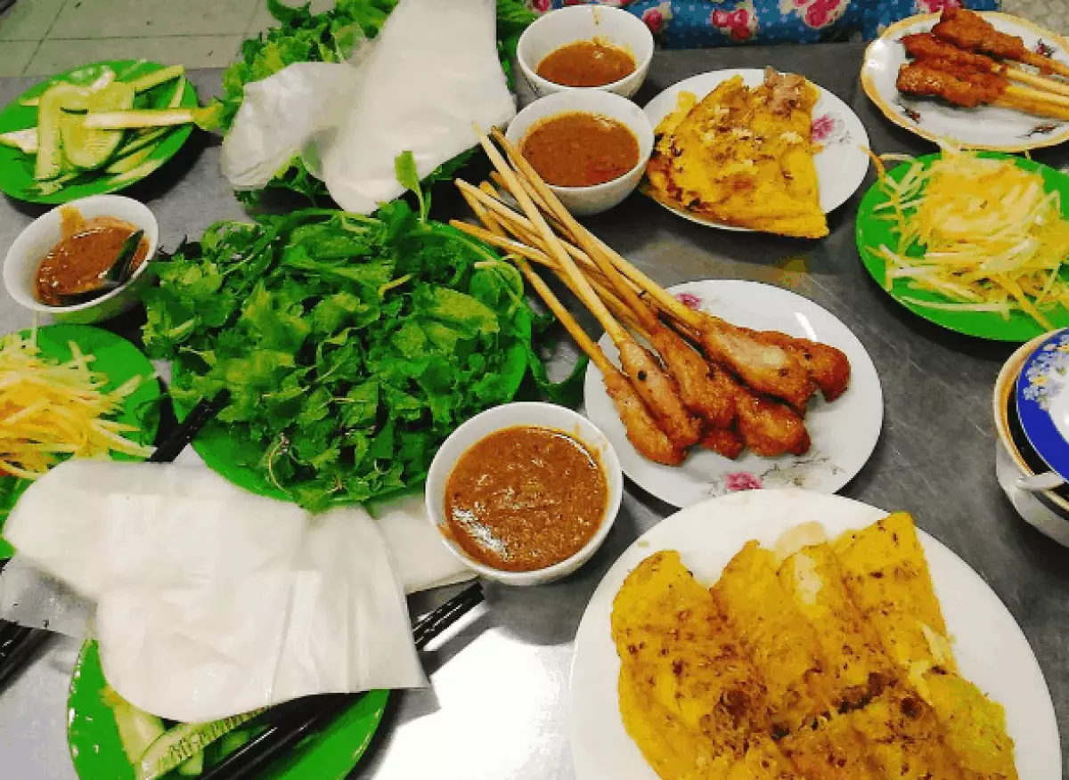 Bánh xèo và nem lụi, - quán ăn ngon Đà Nẵng