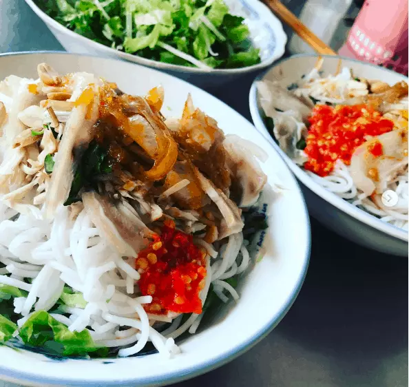 Bún mắm nên Đà Nẵng