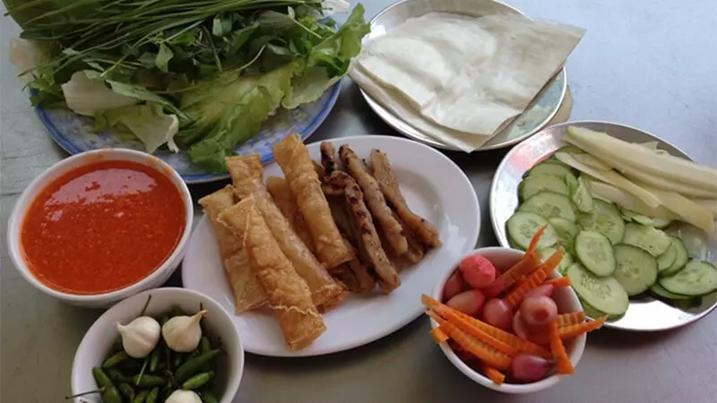 Địa điểm ăn Nem nướng Ninh Hòa ở Nha Trang