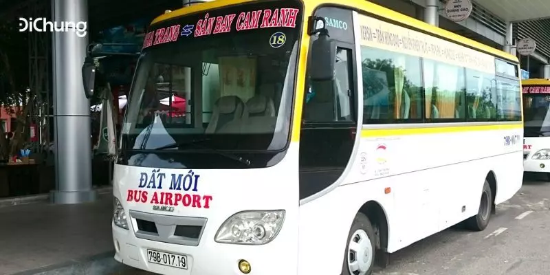 xe bus sân bay cam ranh